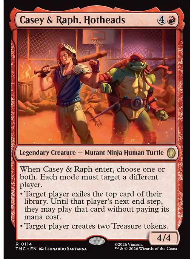 Casey & Raph, Hotheads