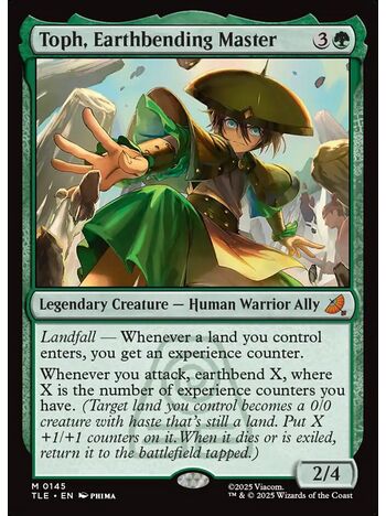 Toph, Earthbending Master