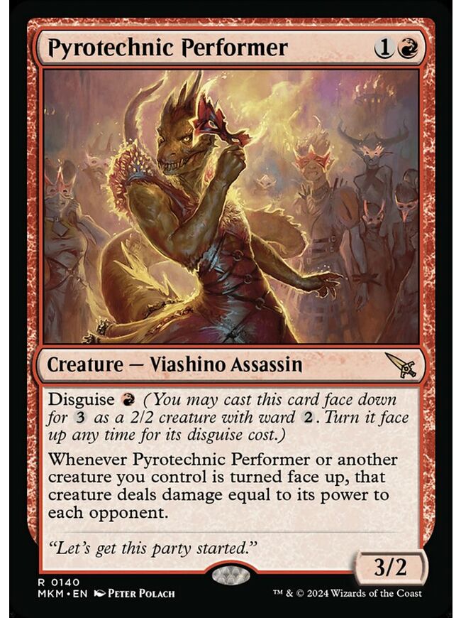 Pyrotechnic Performer