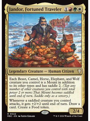 Jandor, Fortuned Traveler