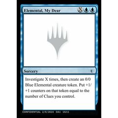 Elemental, My Dear