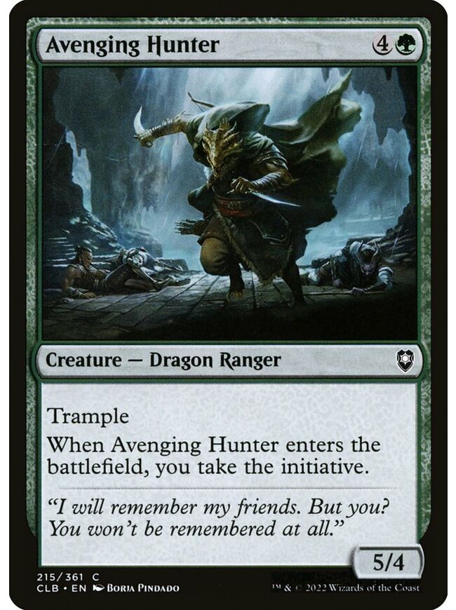 Avenging Hunter