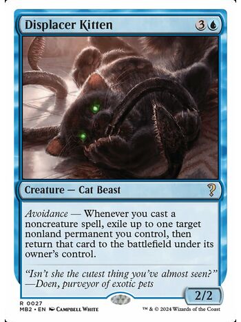 Displacer Kitten