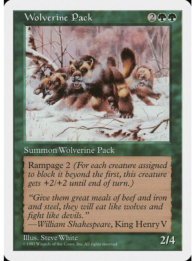 Wolverine Pack