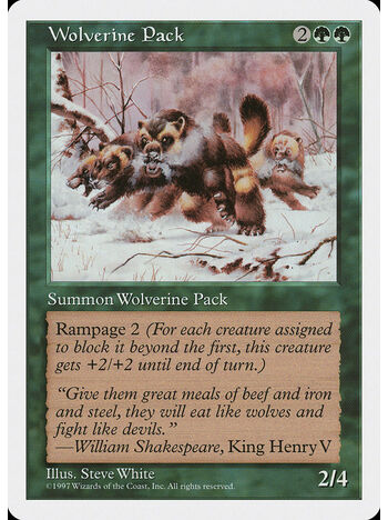 Wolverine Pack