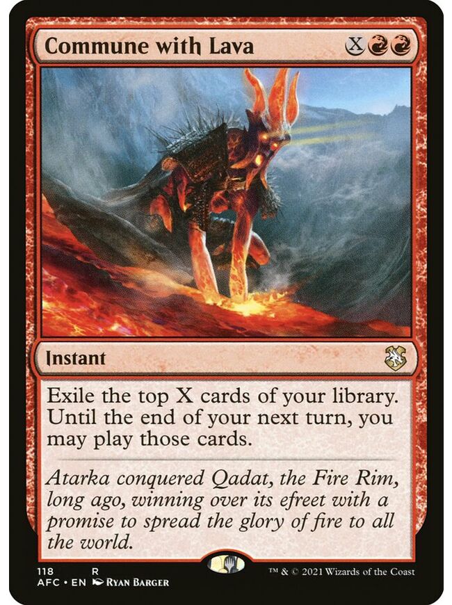 Commune with Lava