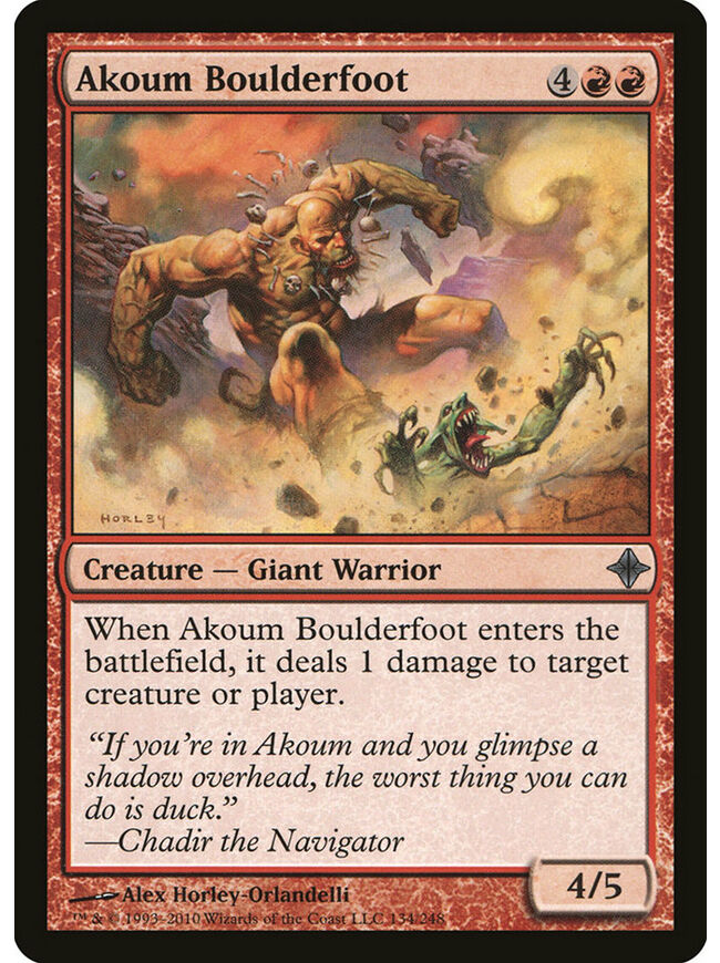 Akoum Boulderfoot