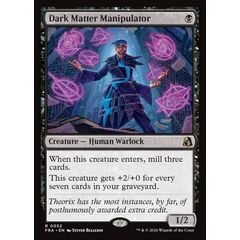 Dark Matter Manipulator