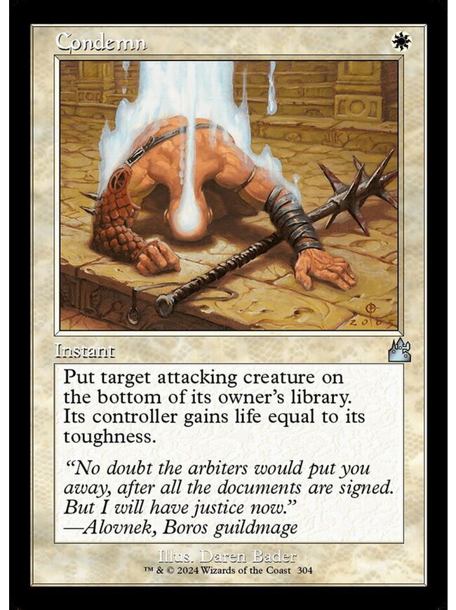 Condemn