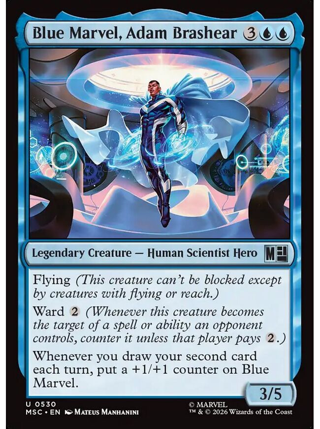 Blue Marvel, Adam Brashear