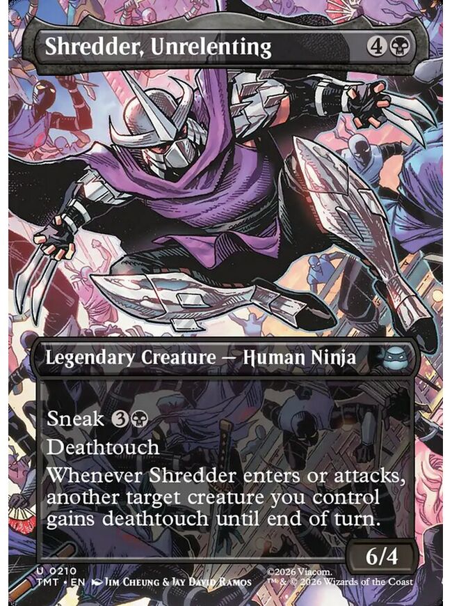Shredder, Unrelenting