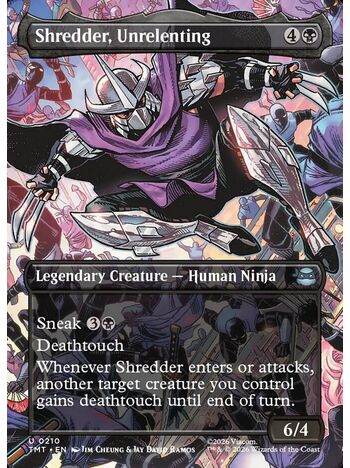 Shredder, Unrelenting