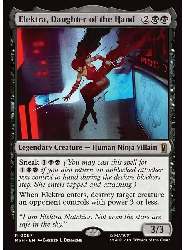 Elektra, Daughter of the Hand