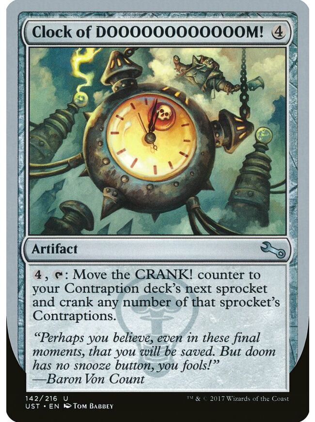 Clock of DOOOOOOOOOOOOM!