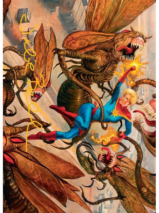 Captain Marvel, Apex Avenger // Captain Marvel, Apex Avenger (Art Series)