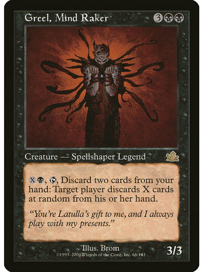Greel, Mind Raker