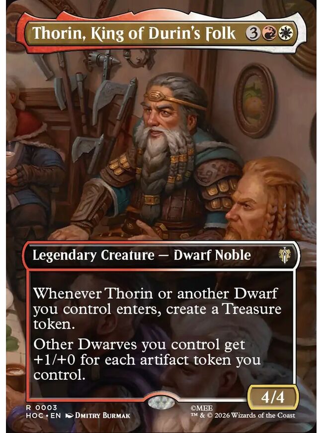 Thorin, King of Durin's Folk