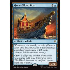 Great Gilded Boat