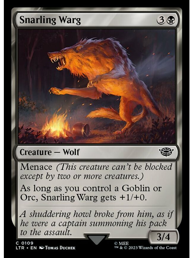 Snarling Warg