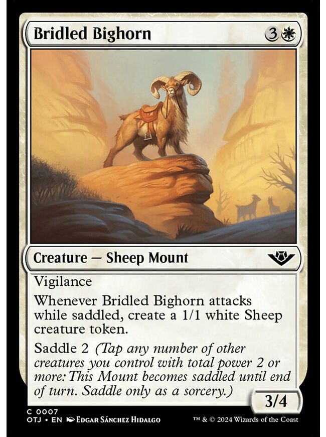 Bridled Bighorn
