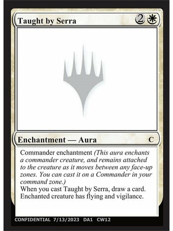 Taught by Serra