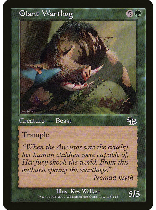 Giant Warthog