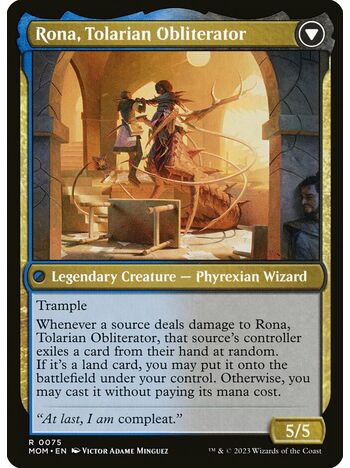 Rona, Herald of Invasion // Rona, Tolarian Obliterator