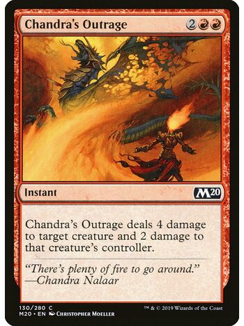 Chandra's Outrage