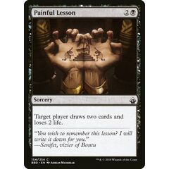 Painful Lesson