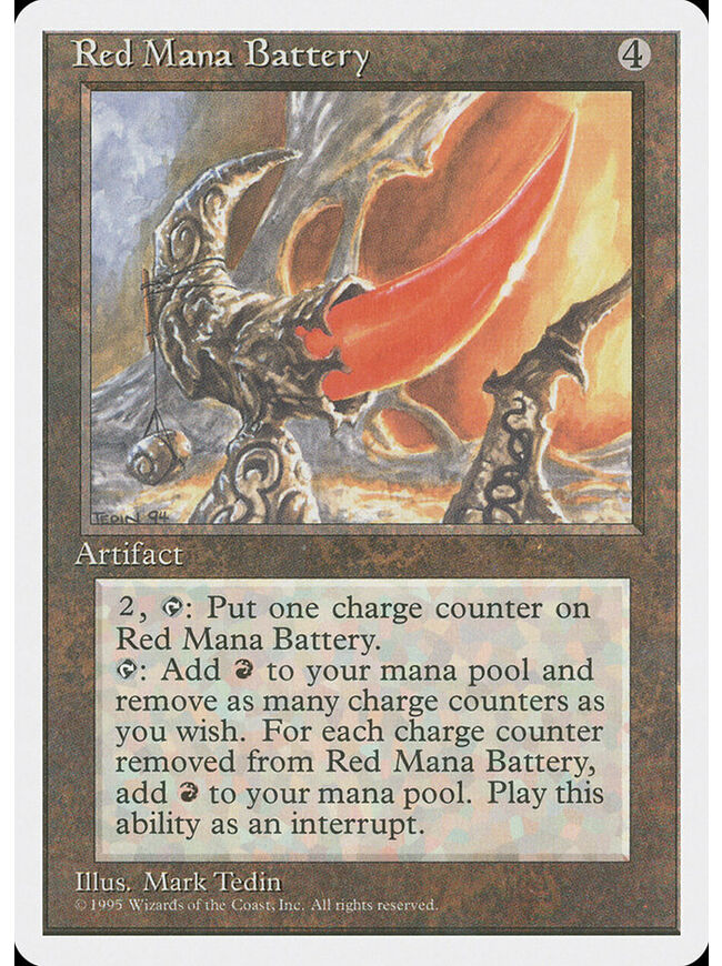 Red Mana Battery