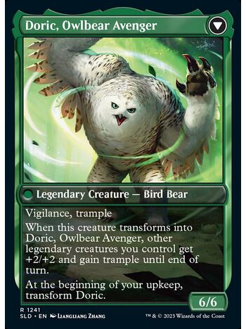Doric, Nature's Warden // Doric, Owlbear Avenger