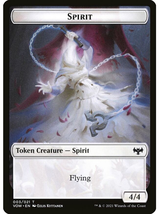 Spirit Token (4/4) (White)