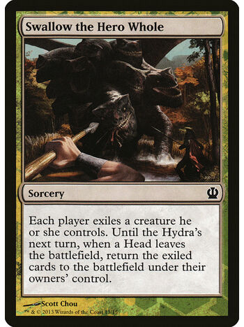 Swallow the Hero Whole Token