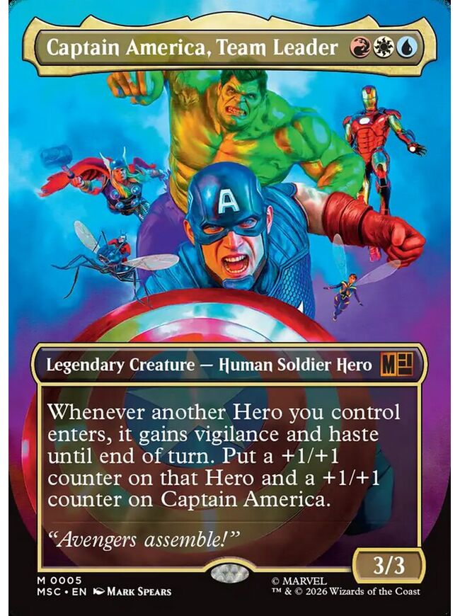 Captain America, Team Leader