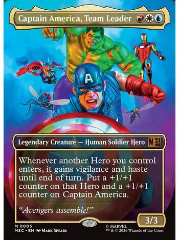 Captain America, Team Leader