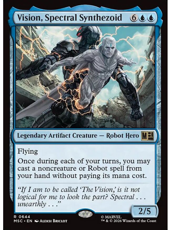 Vision, Spectral Synthezoid