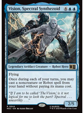 Vision, Spectral Synthezoid