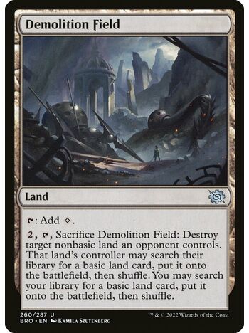 Demolition Field