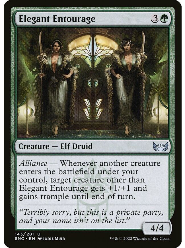 Elegant Entourage