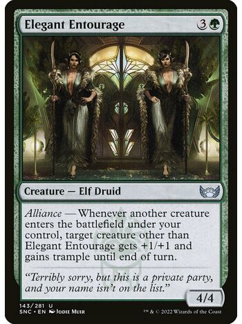 Elegant Entourage