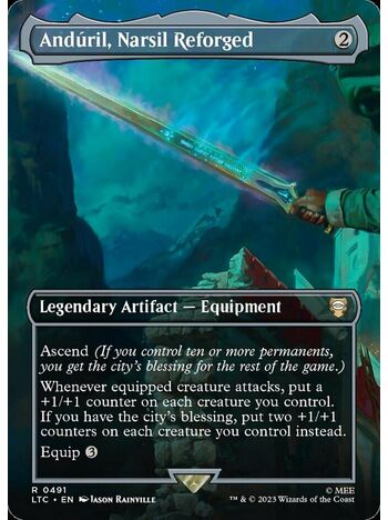 Andúril, Narsil Reforged