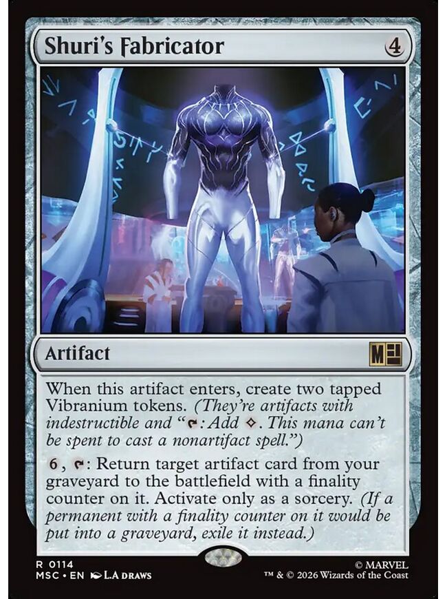 Shuri's Fabricator