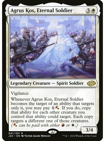 Agrus Kos, Eternal Soldier