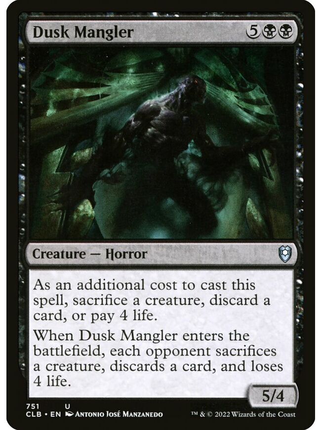 Dusk Mangler