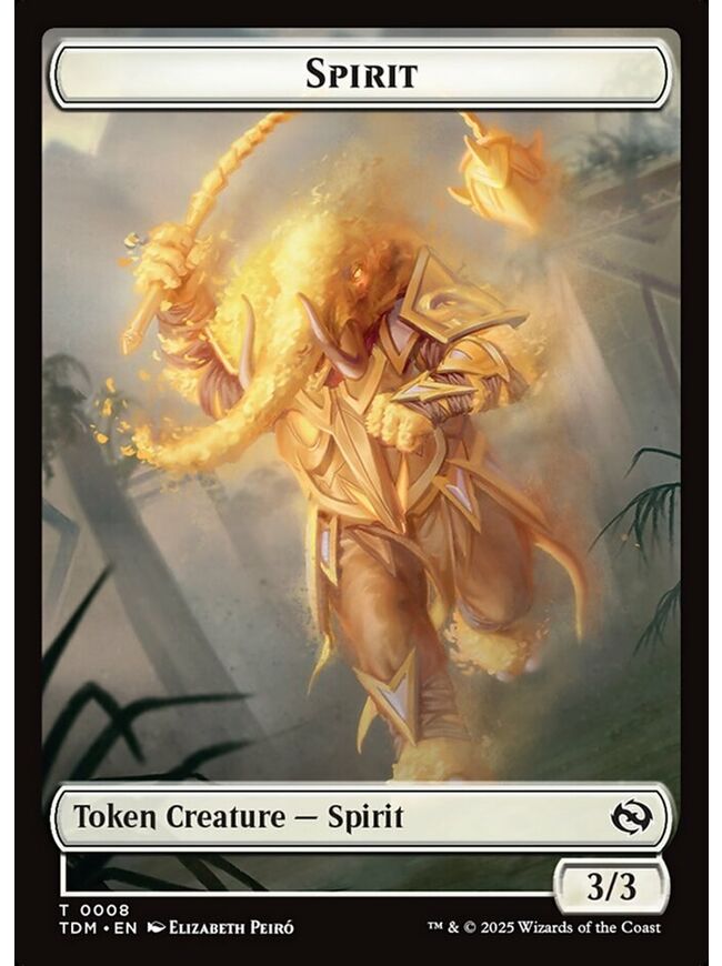 Spirit Token (3/3) (White)