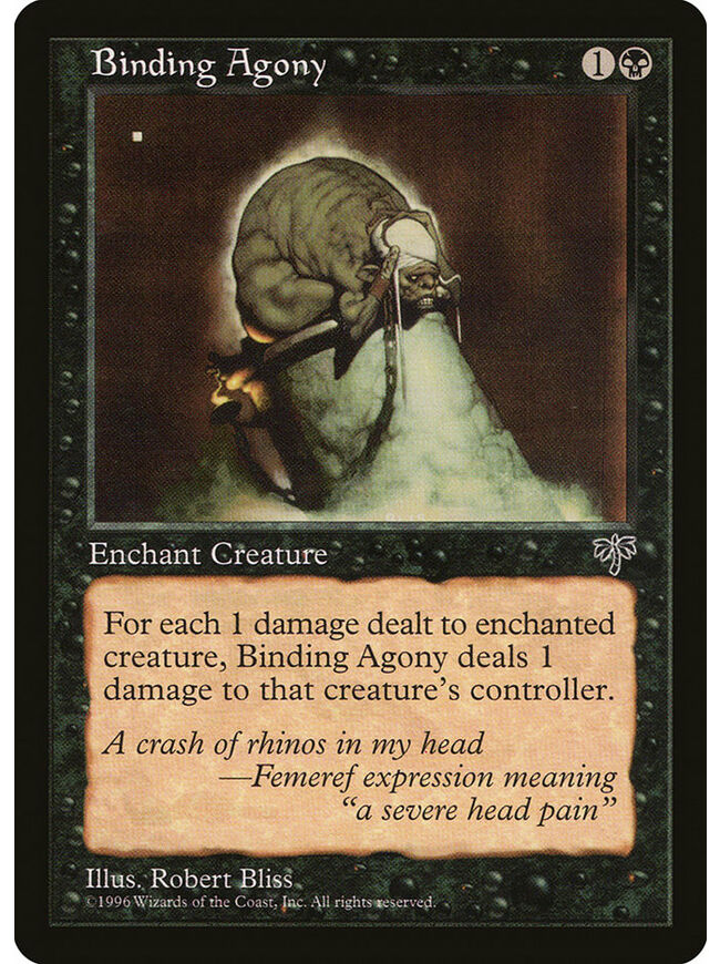 Binding Agony