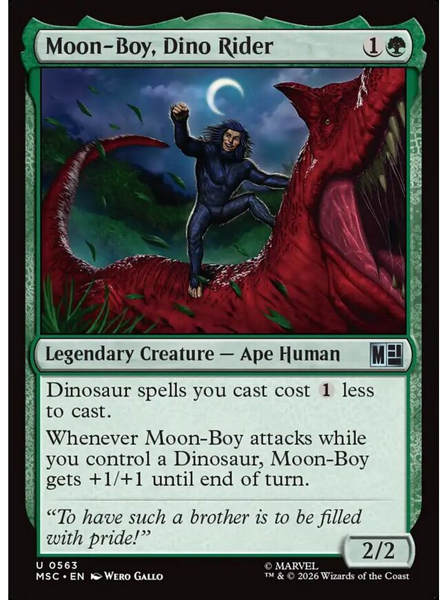 Moon-Boy, Dino Rider
