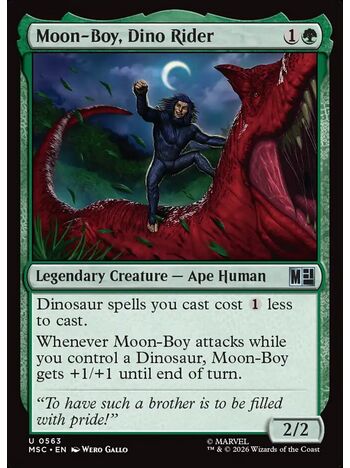 Moon-Boy, Dino Rider