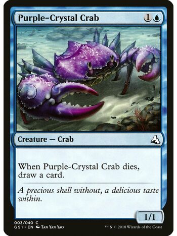 Purple-Crystal Crab