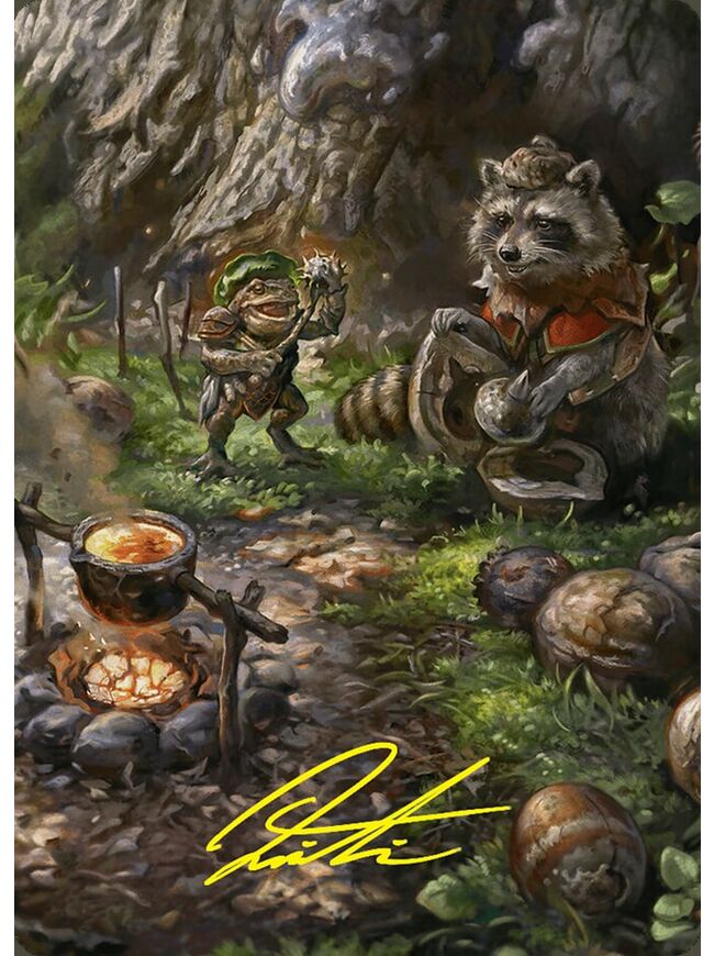 Sylvan Scavenging // Sylvan Scavenging (Art Series)